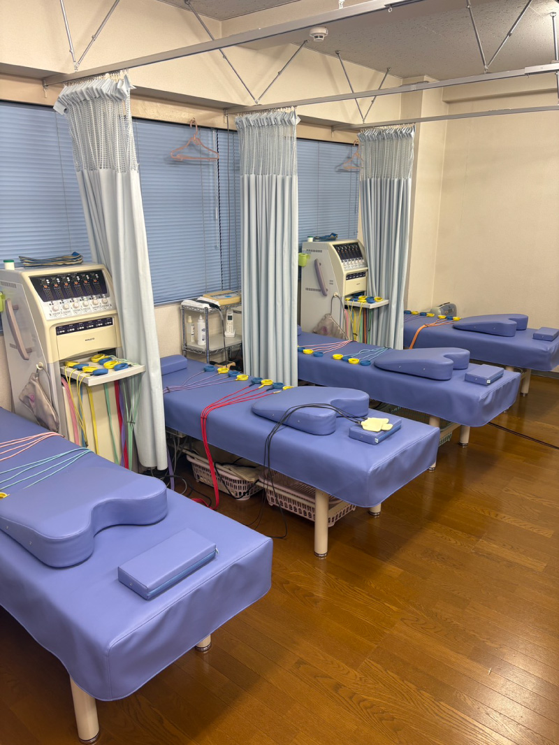 施術ベッドカバーリング